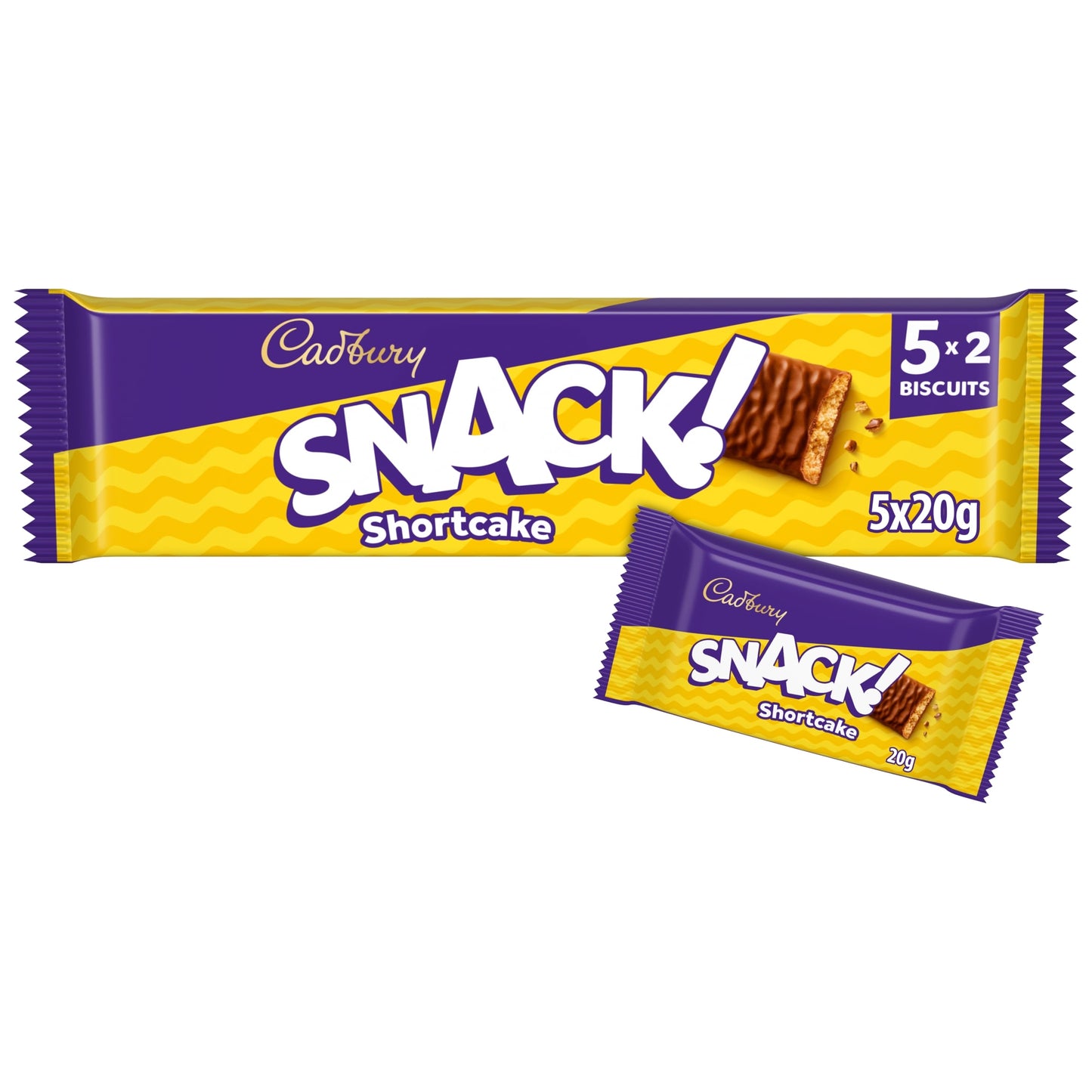 Cadbury Snack Shortcake 5 x 20g — image 1
