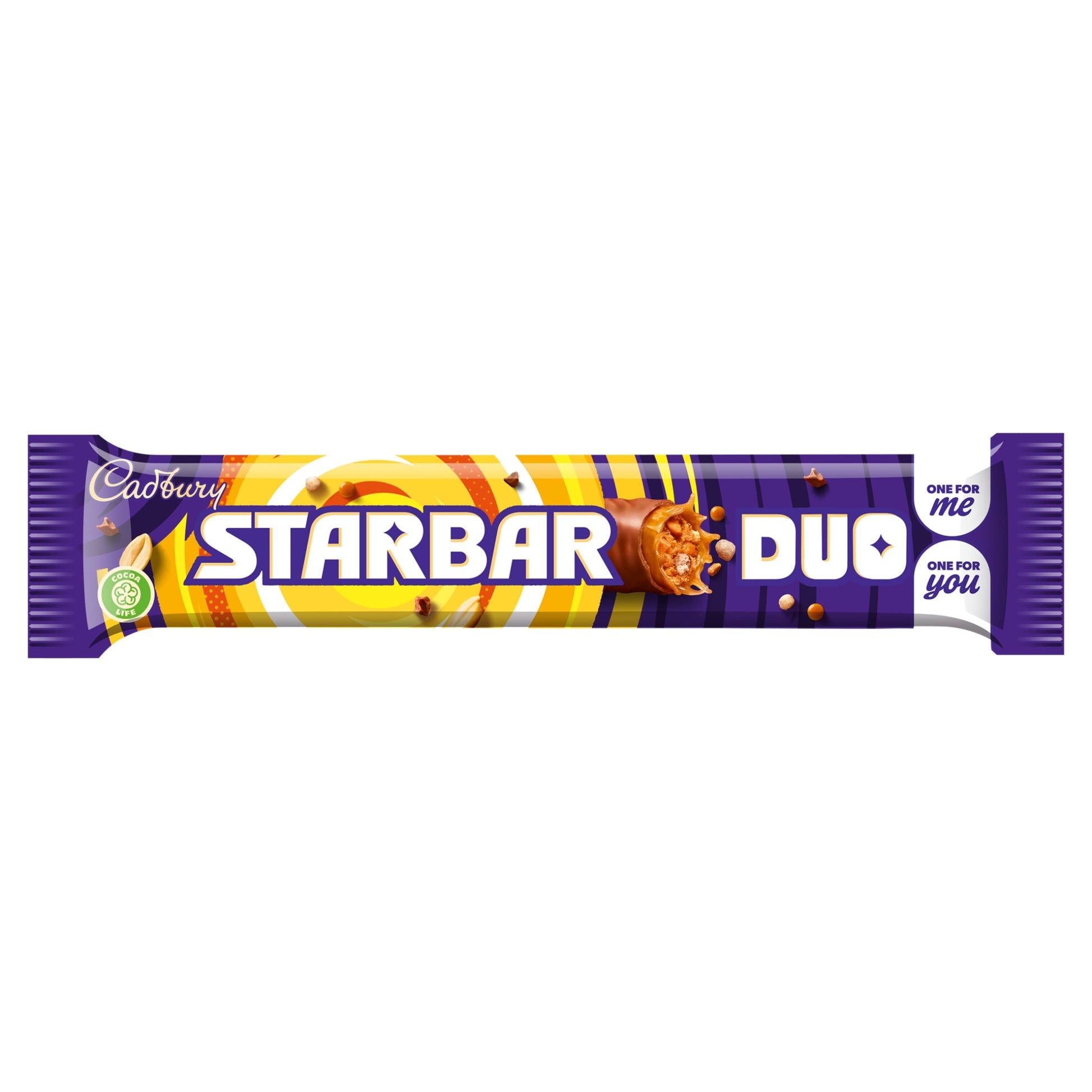 Cadbury Starbar Duo Milk Chocolate Bar 74g — image 1