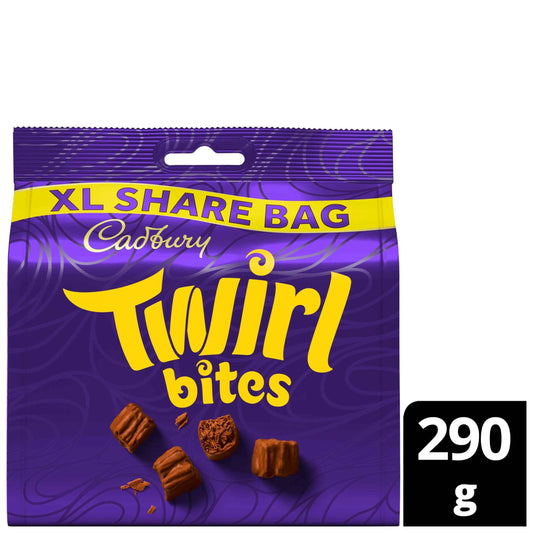 Cadbury Twirl Bites Milk Chocolate 290g — Great British Imports