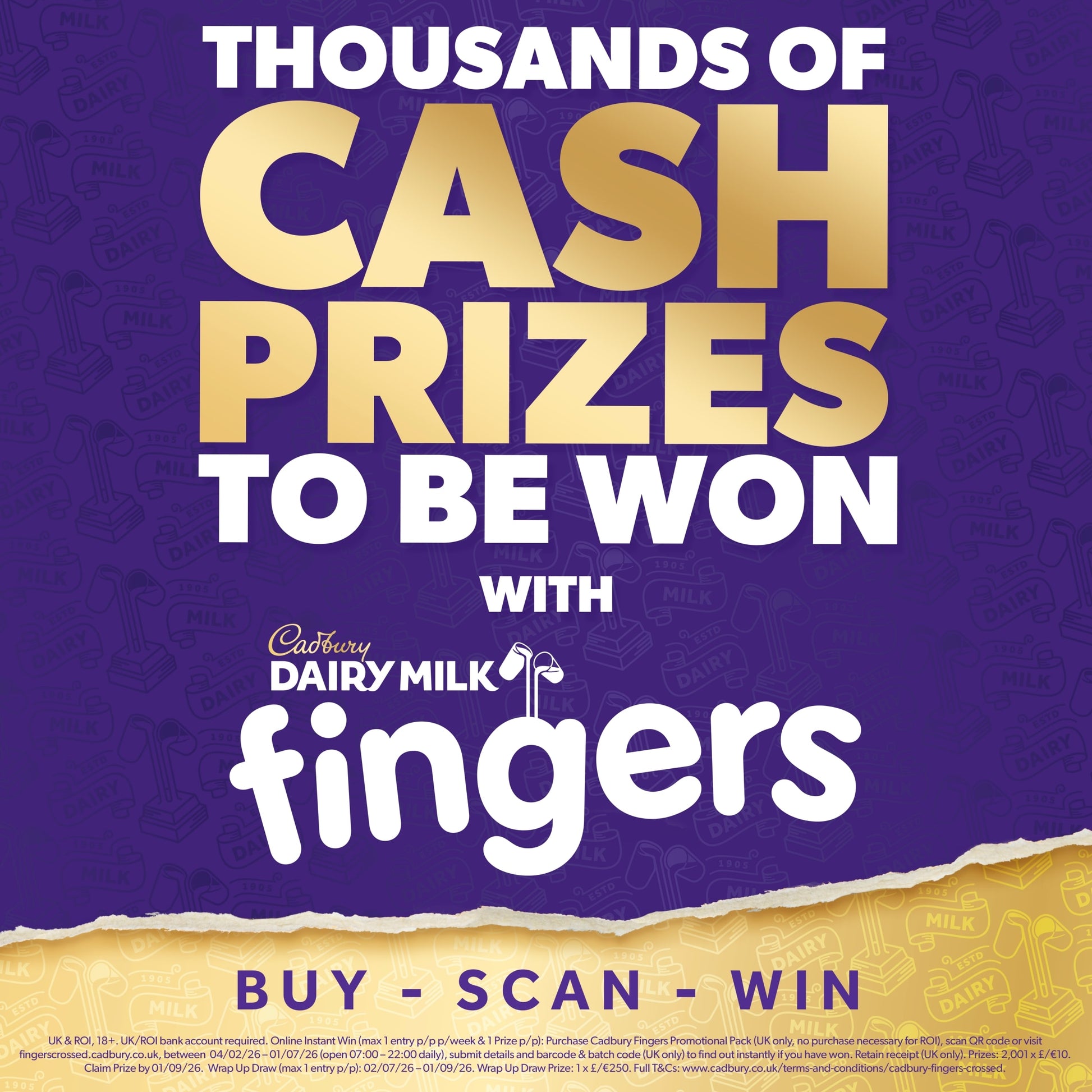 Cadbury White Chocolate Fingers Biscuits 114g — image 2