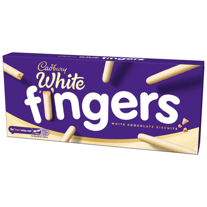 Cadbury White Chocolate Fingers Biscuits 114g — image 4