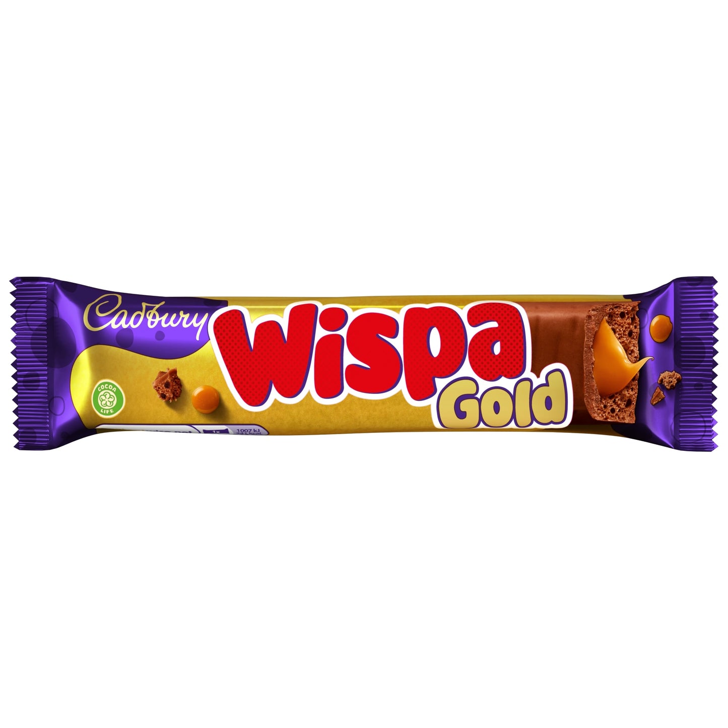 Cadbury Wispa Gold Chocolate & Caramel Bar Single 48g — image 1