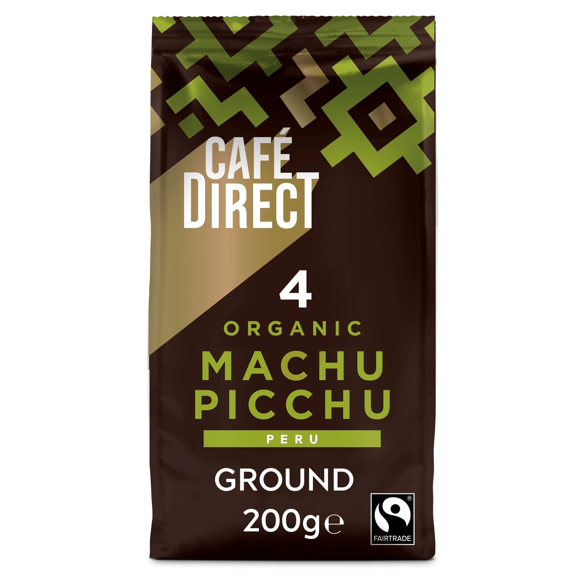 Cafedirect Organic Machu Picchu Ground Coffee 200g — image 1