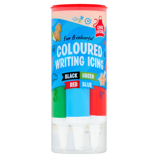 Cake Decor Coloured Writing Icing 76G — image 1