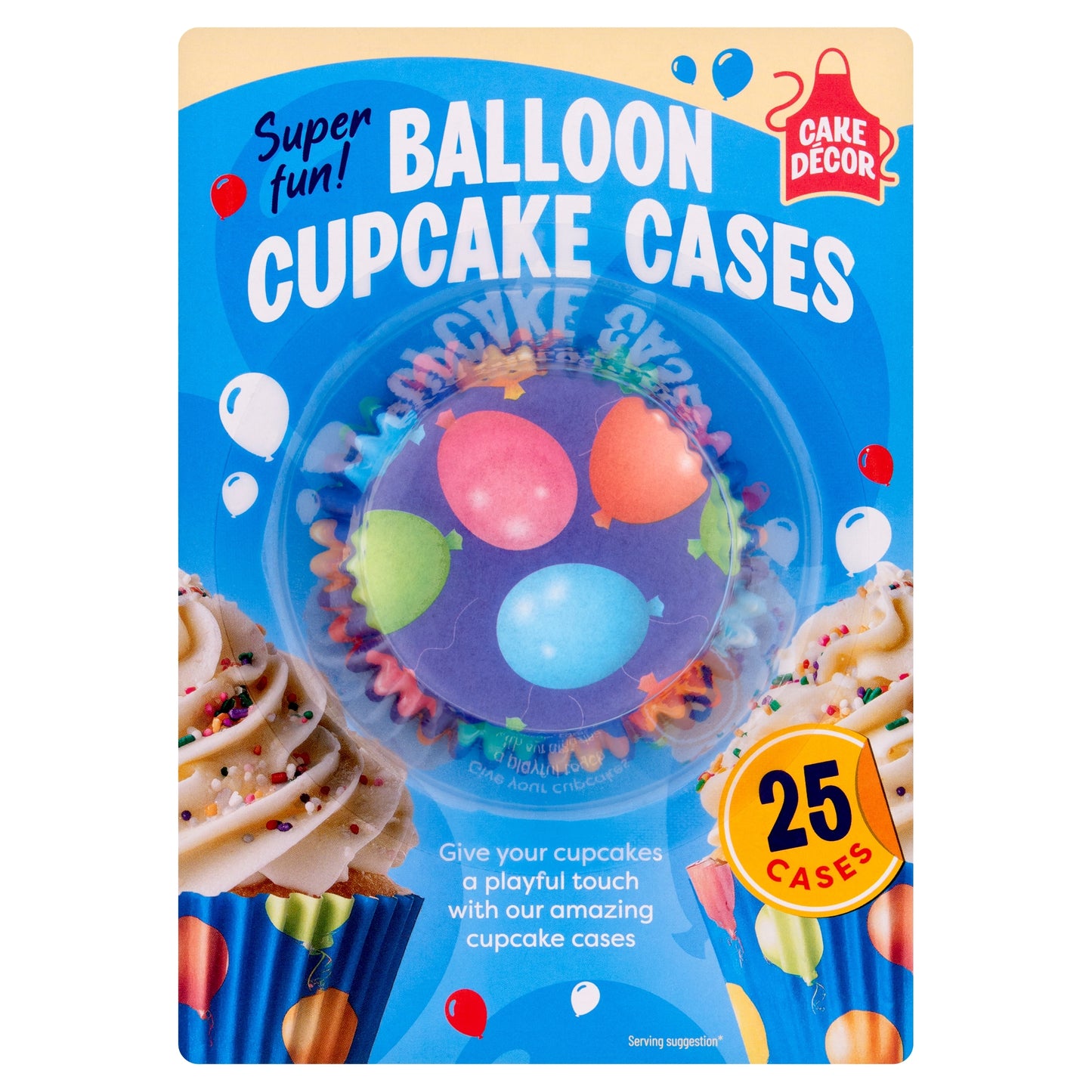 Cake Decor Cupcake 25 Cases — image 1