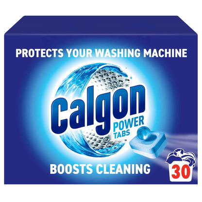 CALGON Washing Machine Cleaner Tablets Limescale Protection 30 Tablets