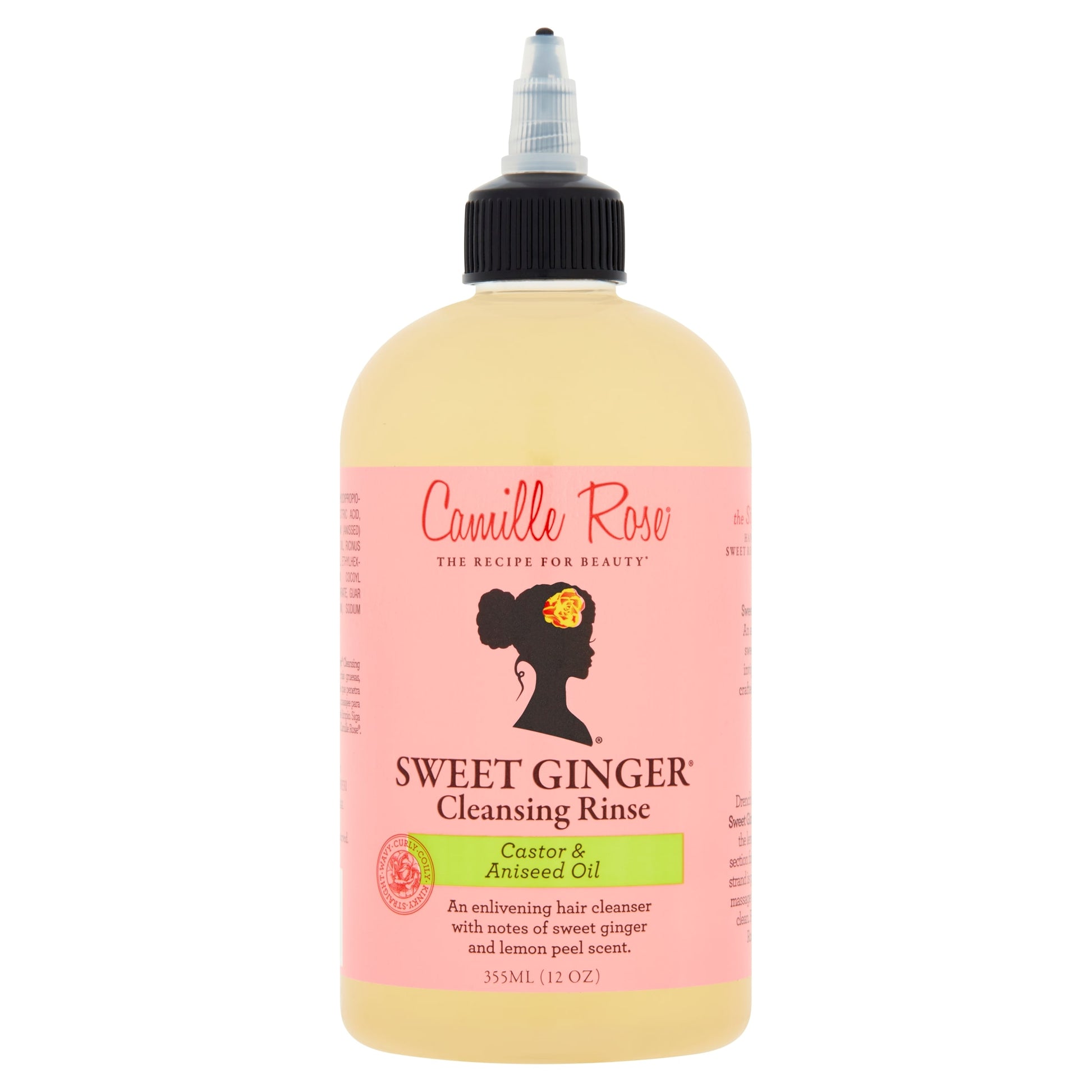 Camille Rose Sweet Ginger Cleansing Rinse Castro & Aniseed oil 355ml — image 1