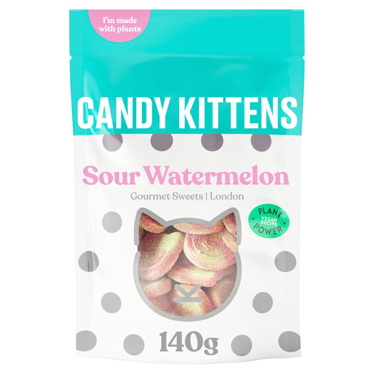 Candy Kitten Sour Watermelon Sweets 140G — image 1