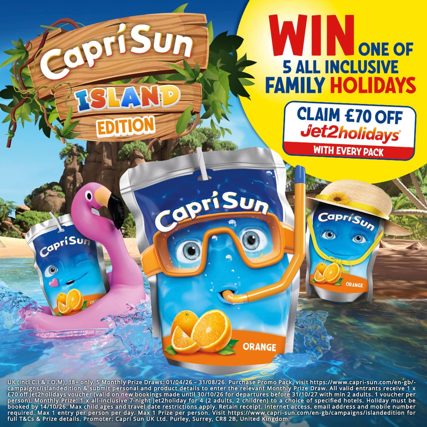Capri-Sun Zero Orange 4 x 200ml Kids' Juice Drink — image 4