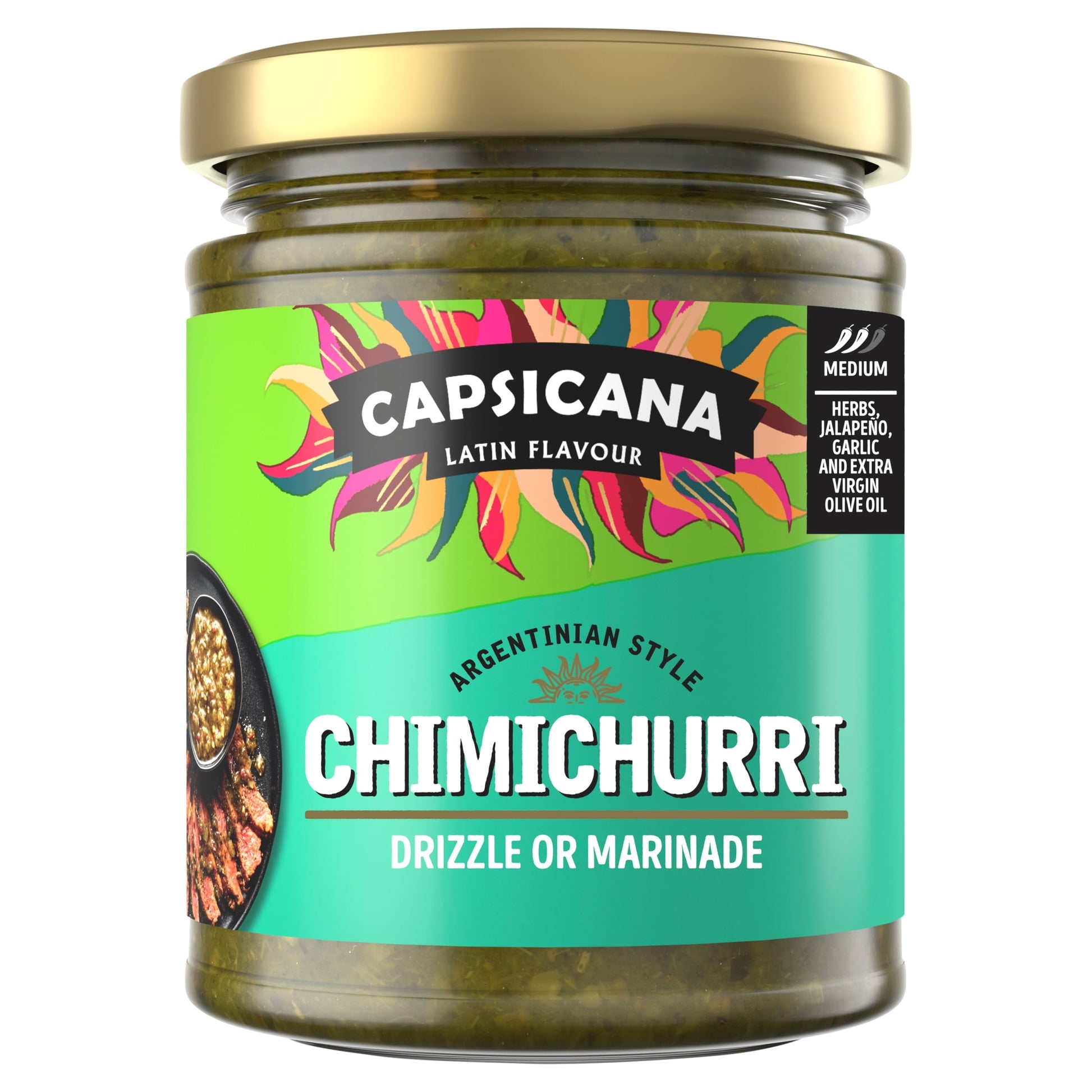 Capsicana Argentinian Chimichurri Marinade 175g — image 1