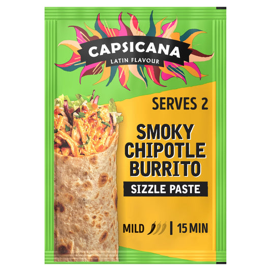 Capsicana Mexican Burrito Tomato & Chipotle Paste 60G — image 1