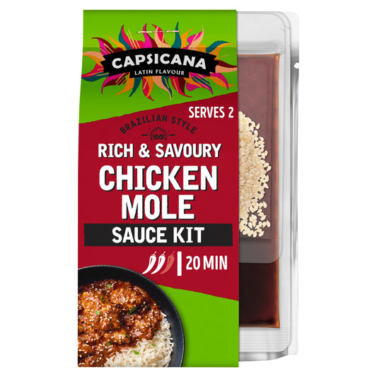 Capsicana Mexican Chicken Mole Cooking Sauce Kit 273g — image 1