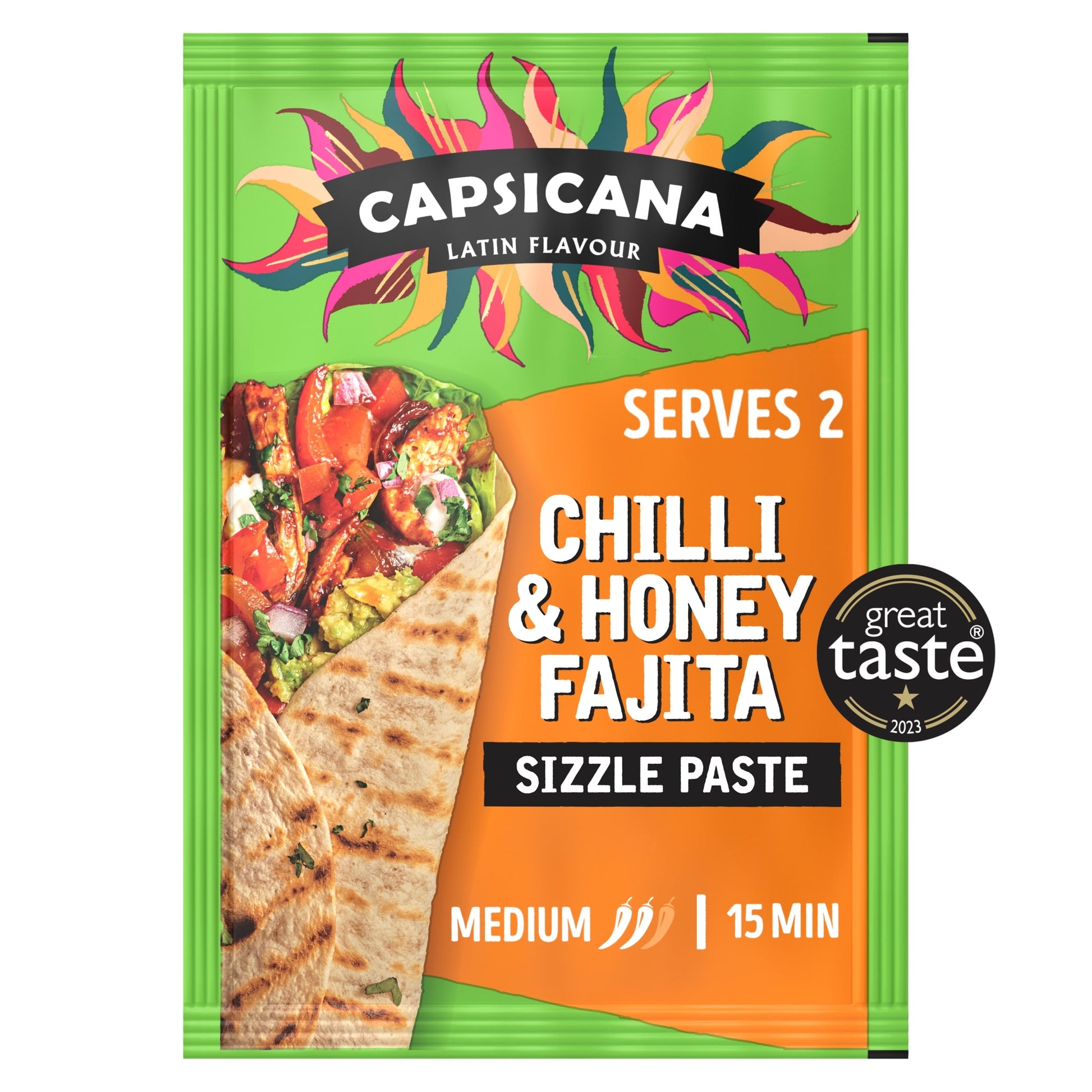 Capsicana Mexican Fajita Chilli & Honey Paste 60G — image 1