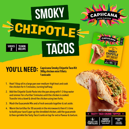 Capsicana Mexican Smoky Chipotle Taco Meal Kit 273g — image 2