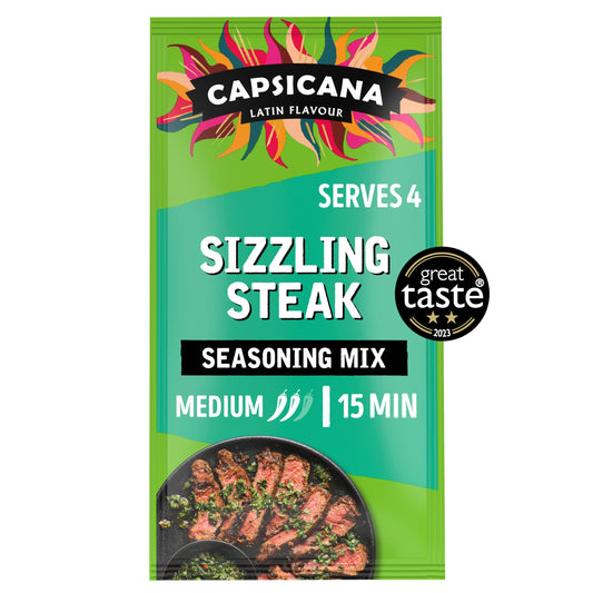 Capsicana Sizzling Steak Garlic Seasoning Mix Argentinian 28G — image 1