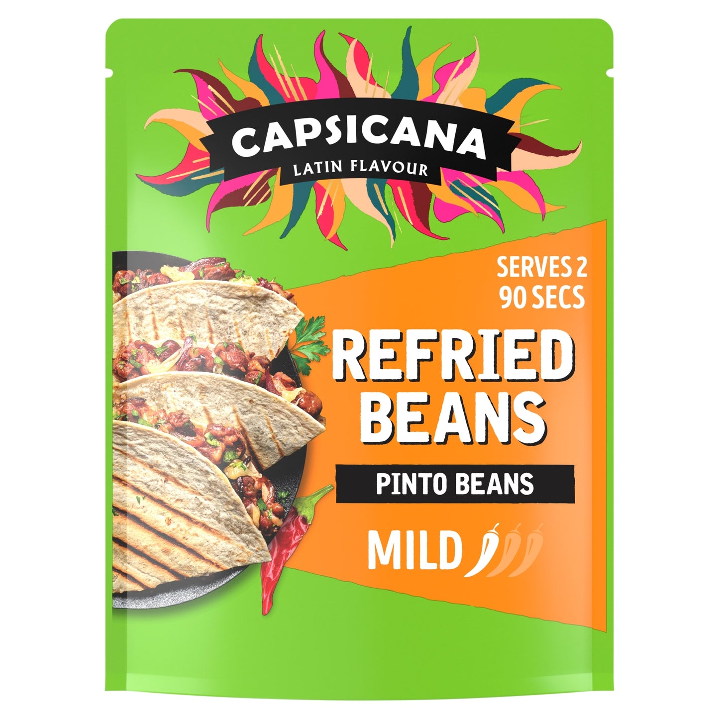 Capsicana The Ultimate Refried Pinto Beans 200G — image 1