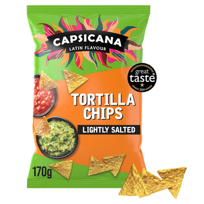 Capsicana Tortilla Chips Lightly Salted 170g — image 1