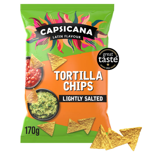 Capsicana Tortilla Chips Lightly Salted 170g — image 1