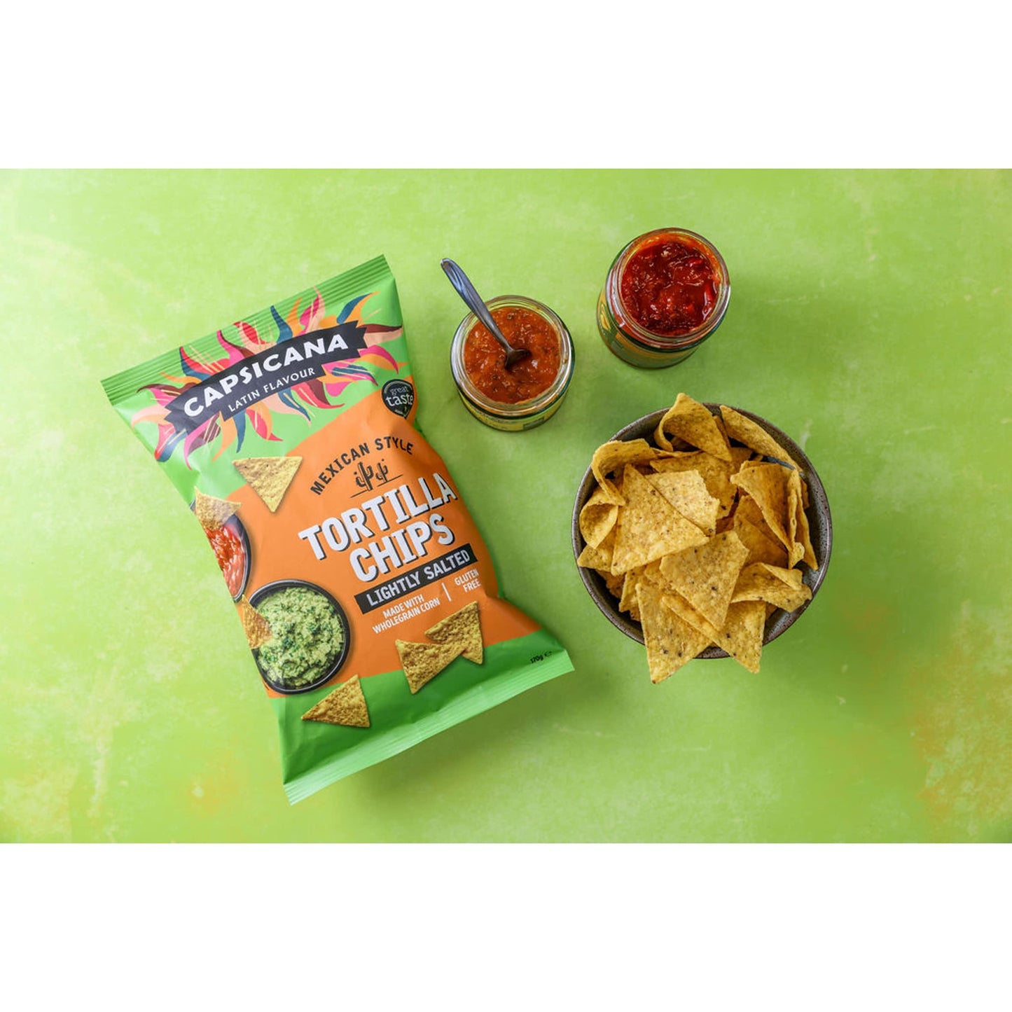 Capsicana Tortilla Chips Lightly Salted 170g — image 3