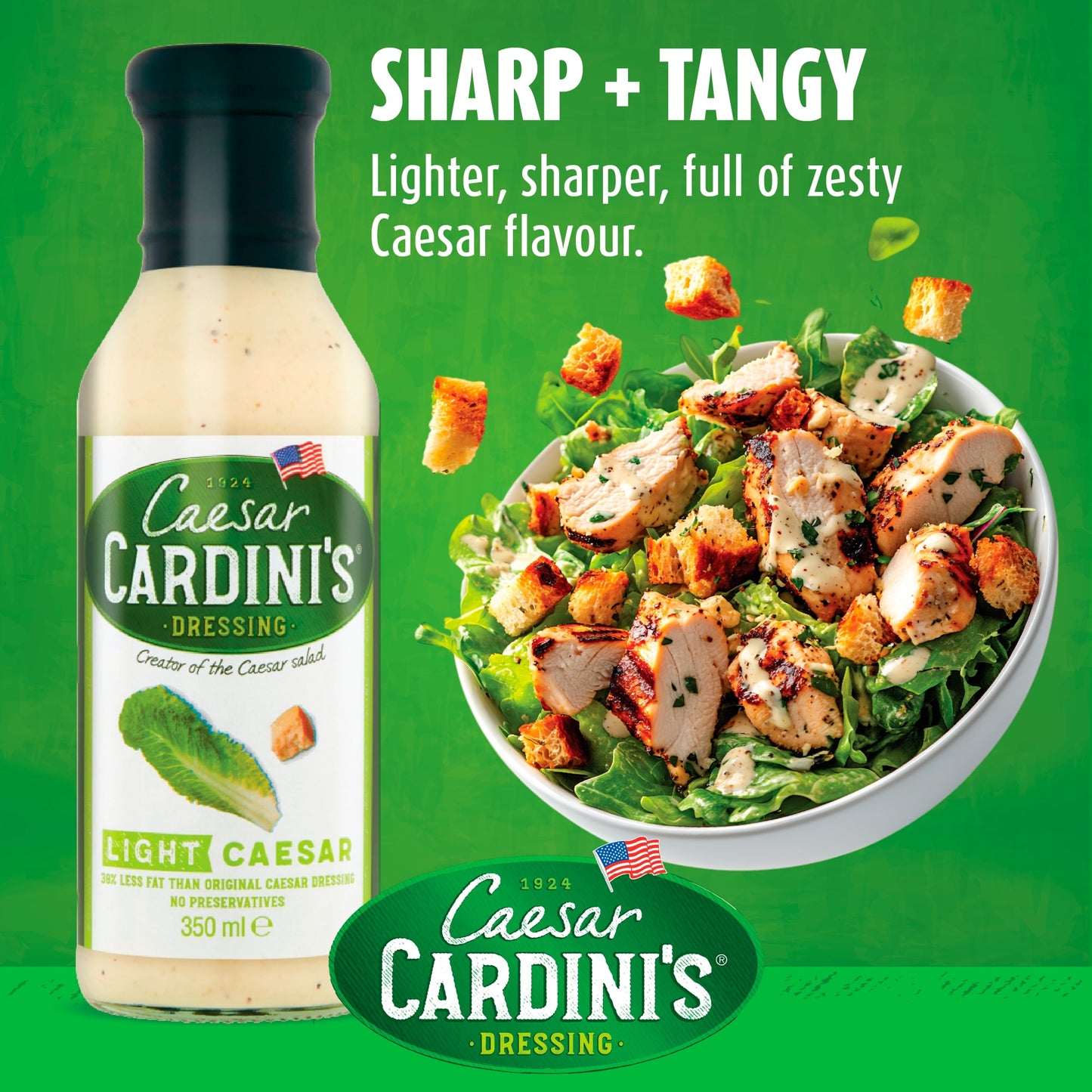 Cardini's Light Caesar Dressing 350ml — image 2