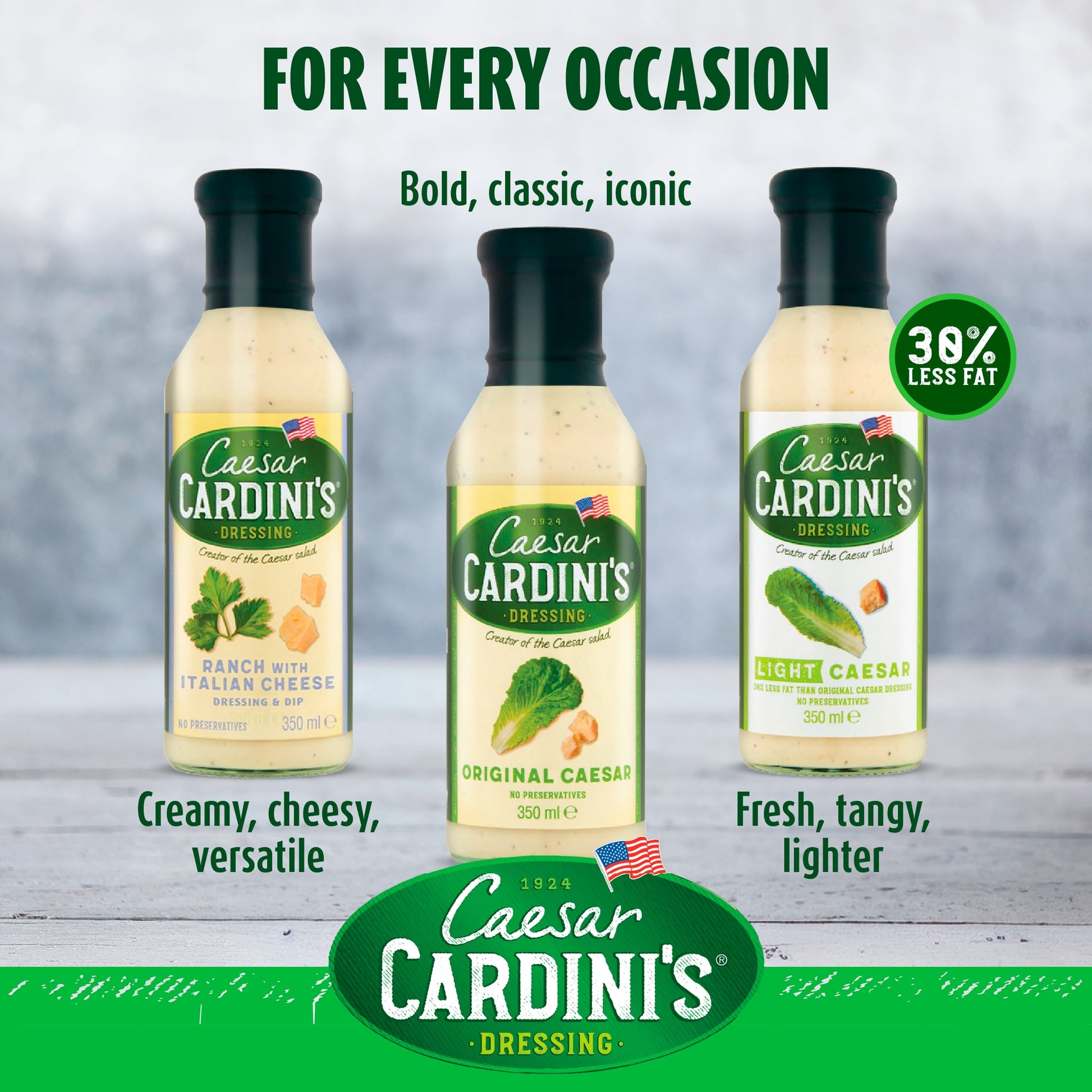 Cardini's Original Caesar Salad Dressing 350ml — image 5