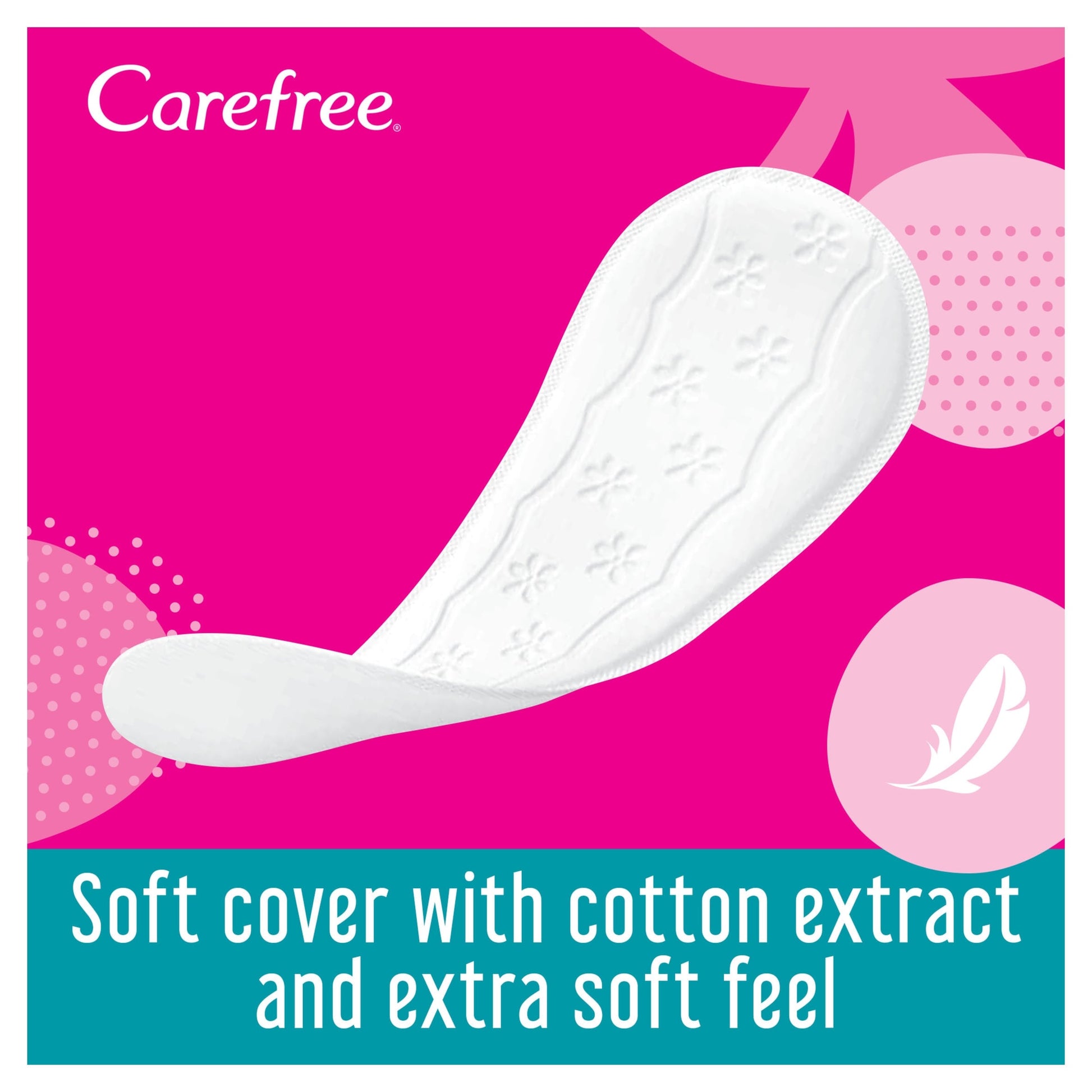 Carefree Panty Liners Pads Folded Breathable Pack of 20 — image 2