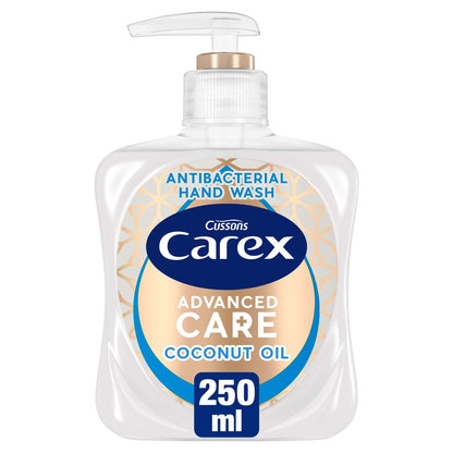 Carex Advanced Care Antibacterial Hand Wash - Coconut Oil 250ml — image 1