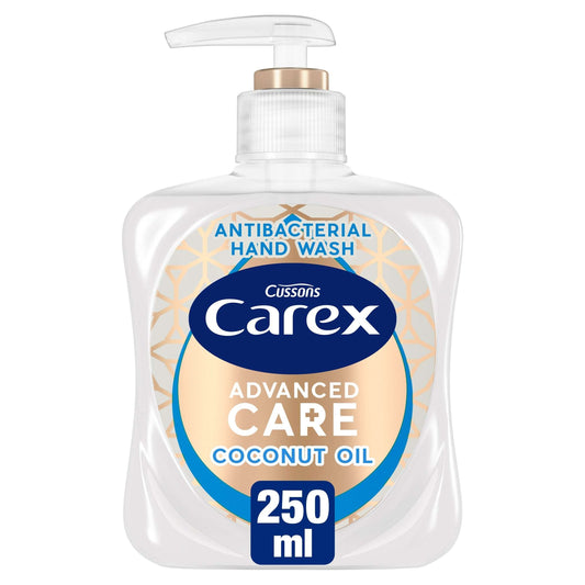 Carex Advanced Care Antibacterial Hand Wash - Coconut Oil 250ml — image 1