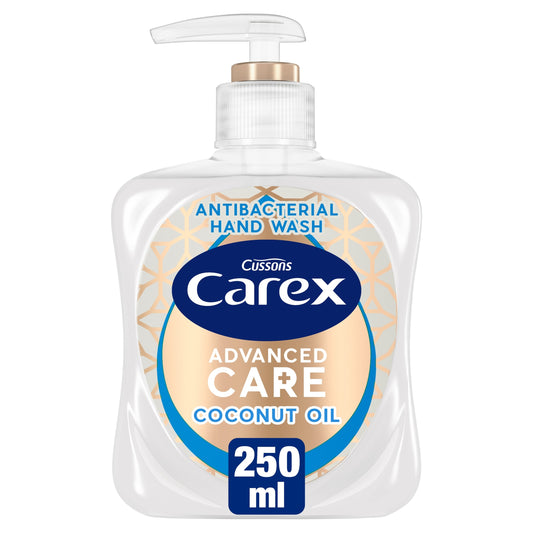 Carex Advanced Care Antibacterial Hand Wash - Coconut Oil 250ml — image 1