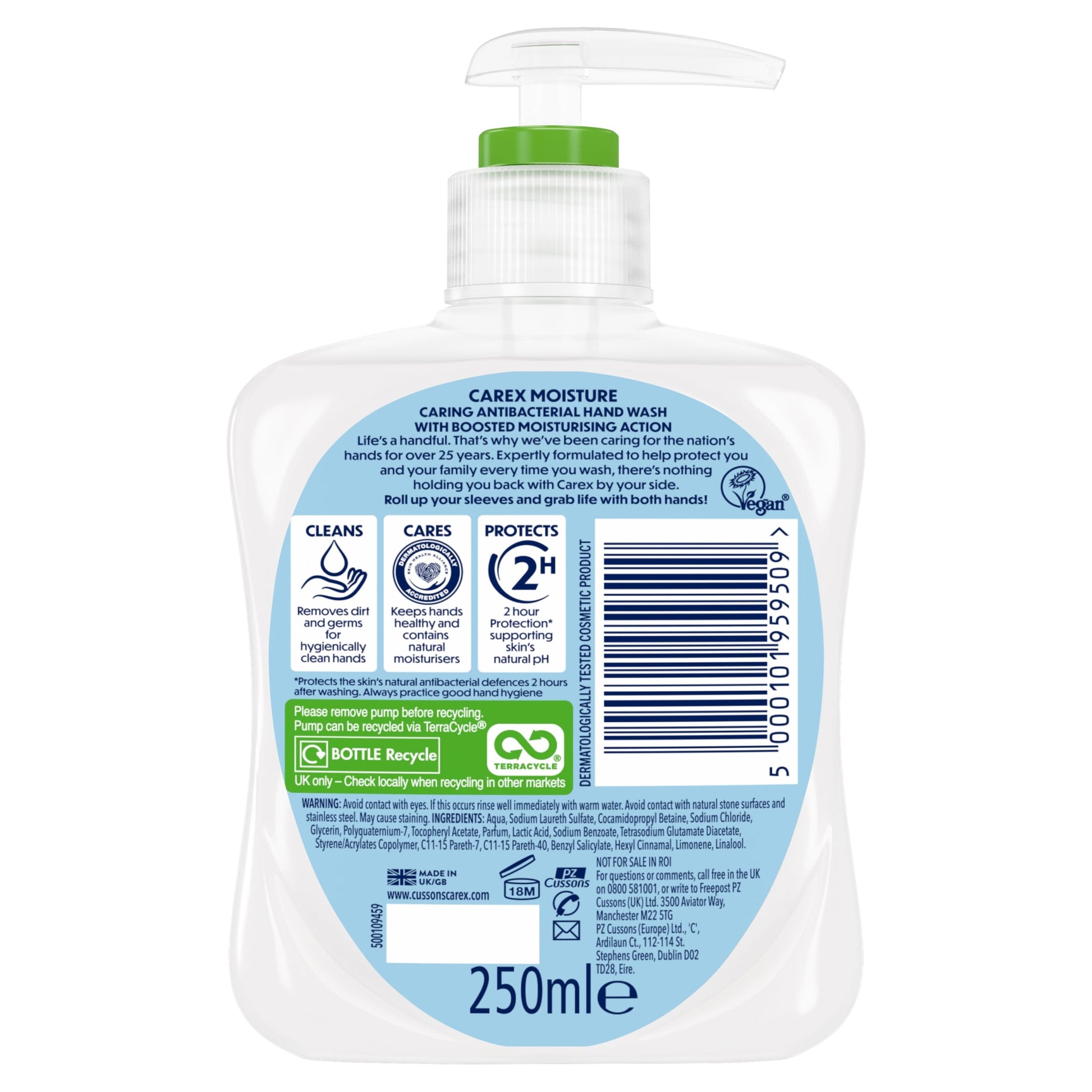 Carex Handwash Moisture Plus 250Ml — image 2