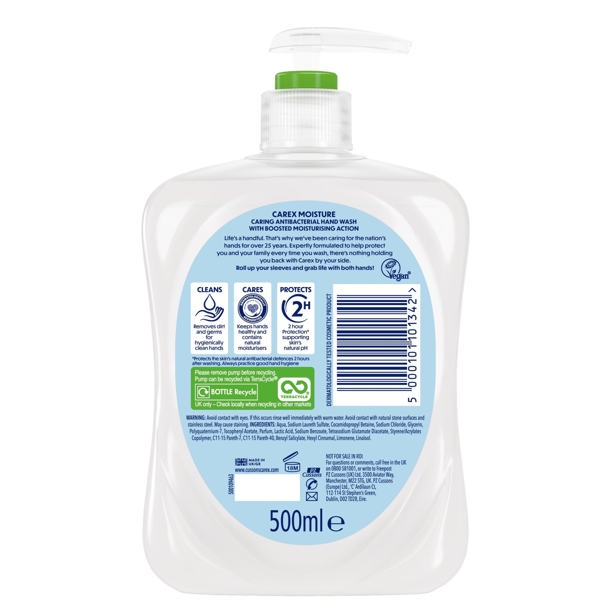 Carex Moisture Plus Handwash 500Ml — image 2