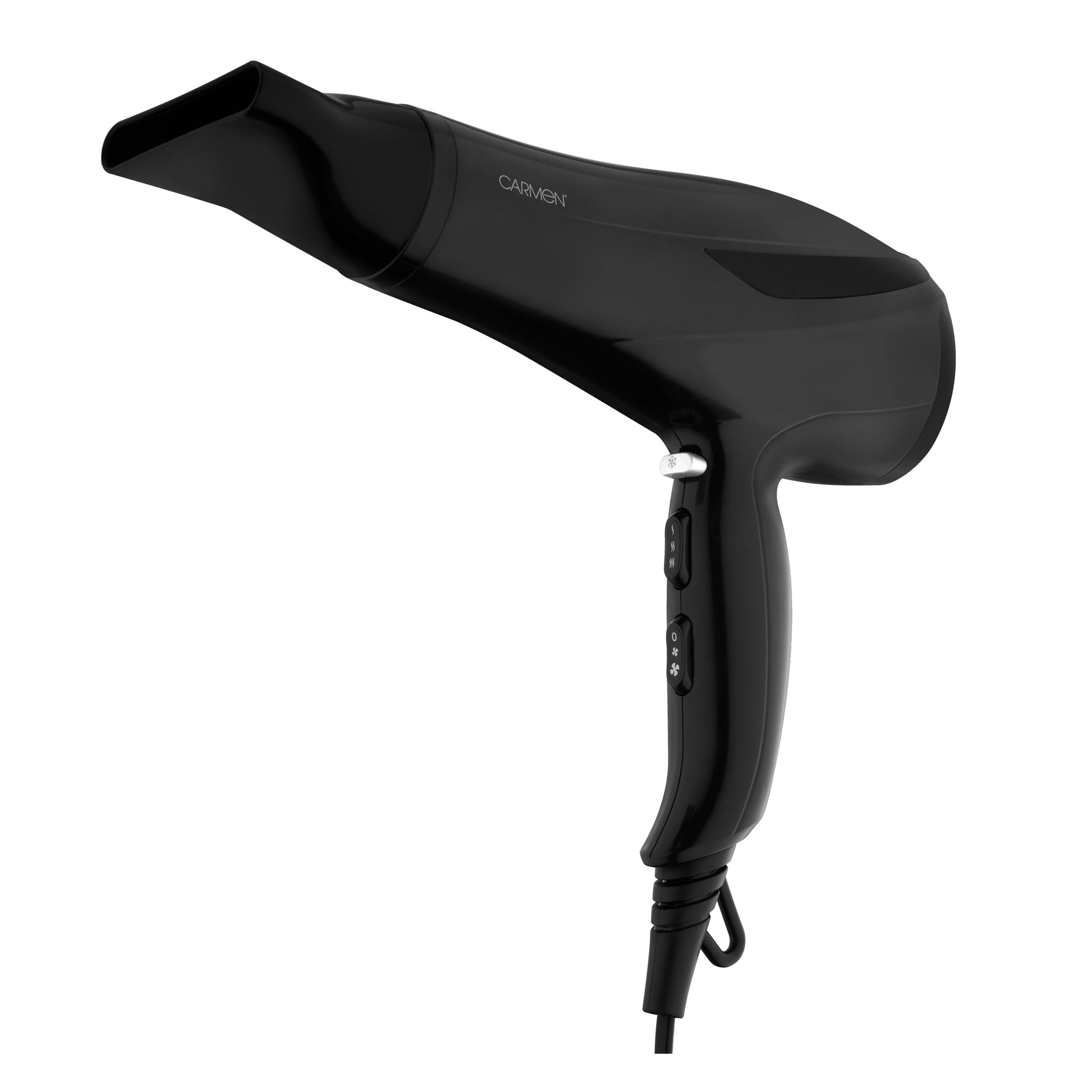 Carmen Essential Series 2200W Hair Dryer - Black/Silver — image 1