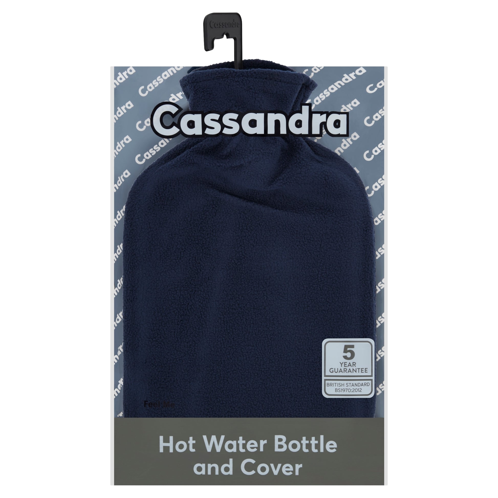 Cassandra Fleece Hot Water Bottle and Cover Set — image 1