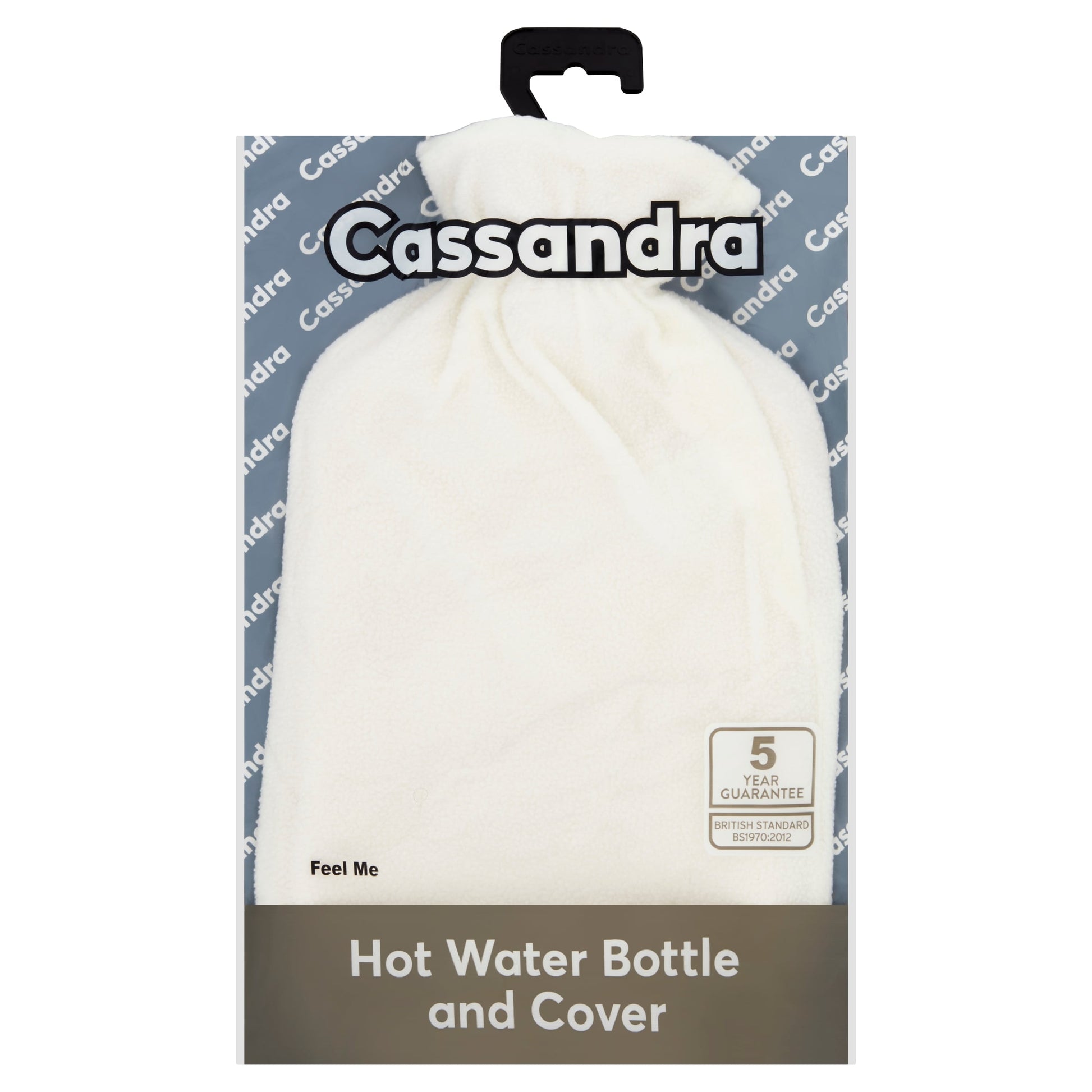 Cassandra Fleece Hot Water Bottle and Cover Set — image 2