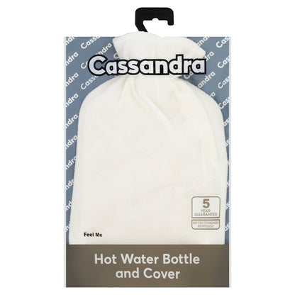 Cassandra Fleece Hot Water Bottle and Cover Set — image 2