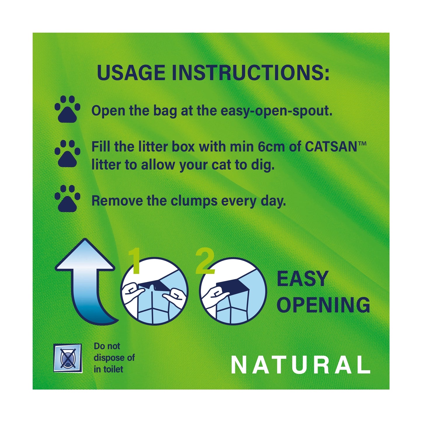Catsan Natural Clumping Odour Control Biodegradable Cat Litter 8 Litre — image 5
