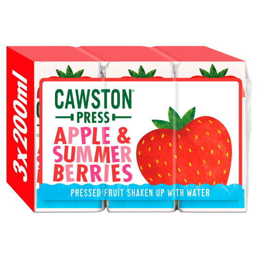 Cawston Press Apple & Summer Berries 3 x 200ml — image 1