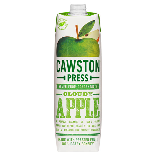 Cawston Press Cloudy Apple Juice 1 Litre — image 1
