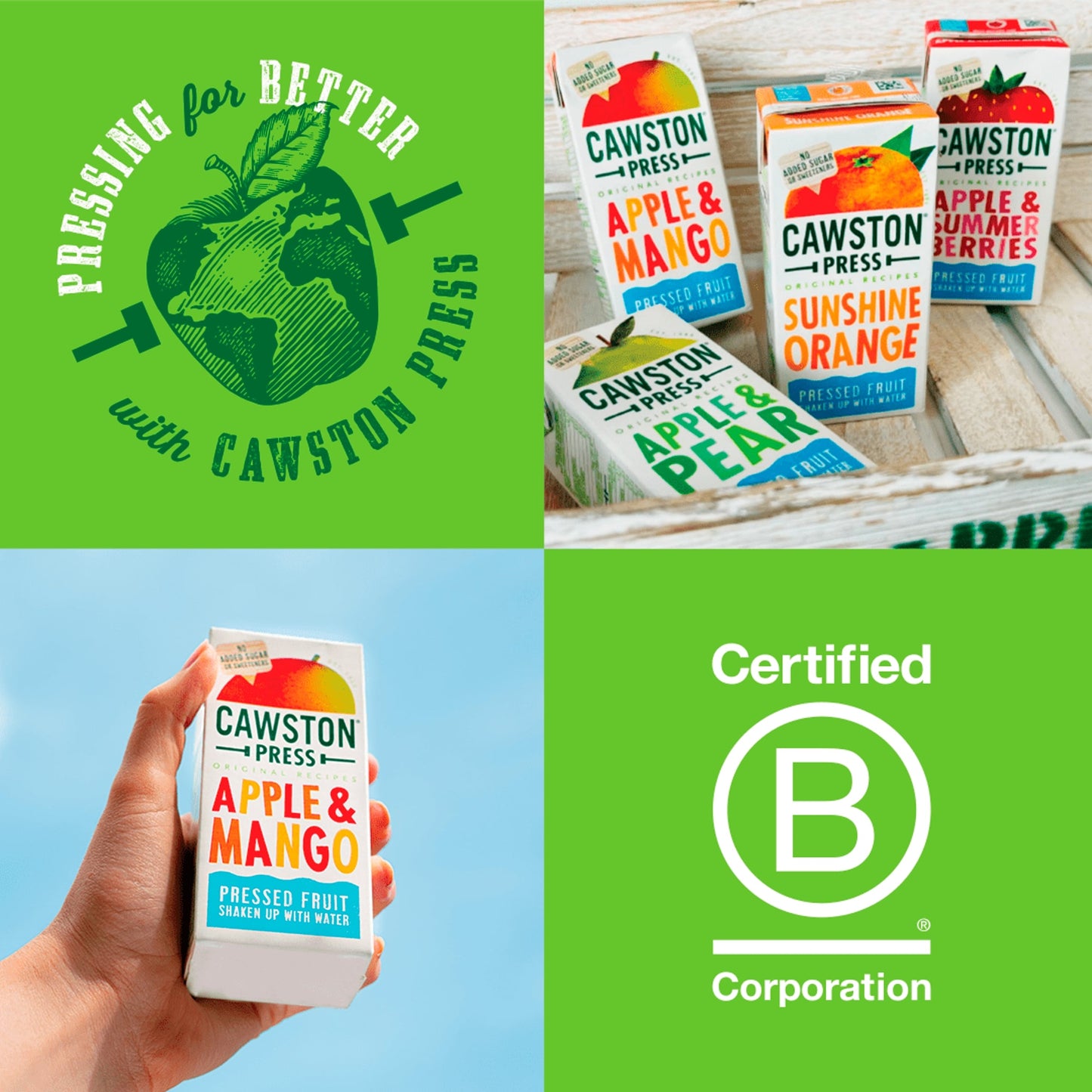 Cawston Press Kids Apple & Mango 3X200ml — image 3