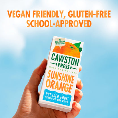 Cawston Press Sunshine Orange Fruit Water Juice Drink 3 x 200ml — image 5