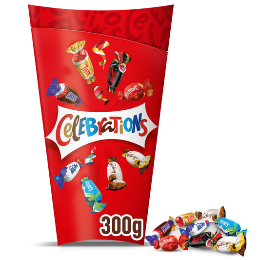 Celebrations Milk Chocolate Box Chocolate Bars 300g — image 1