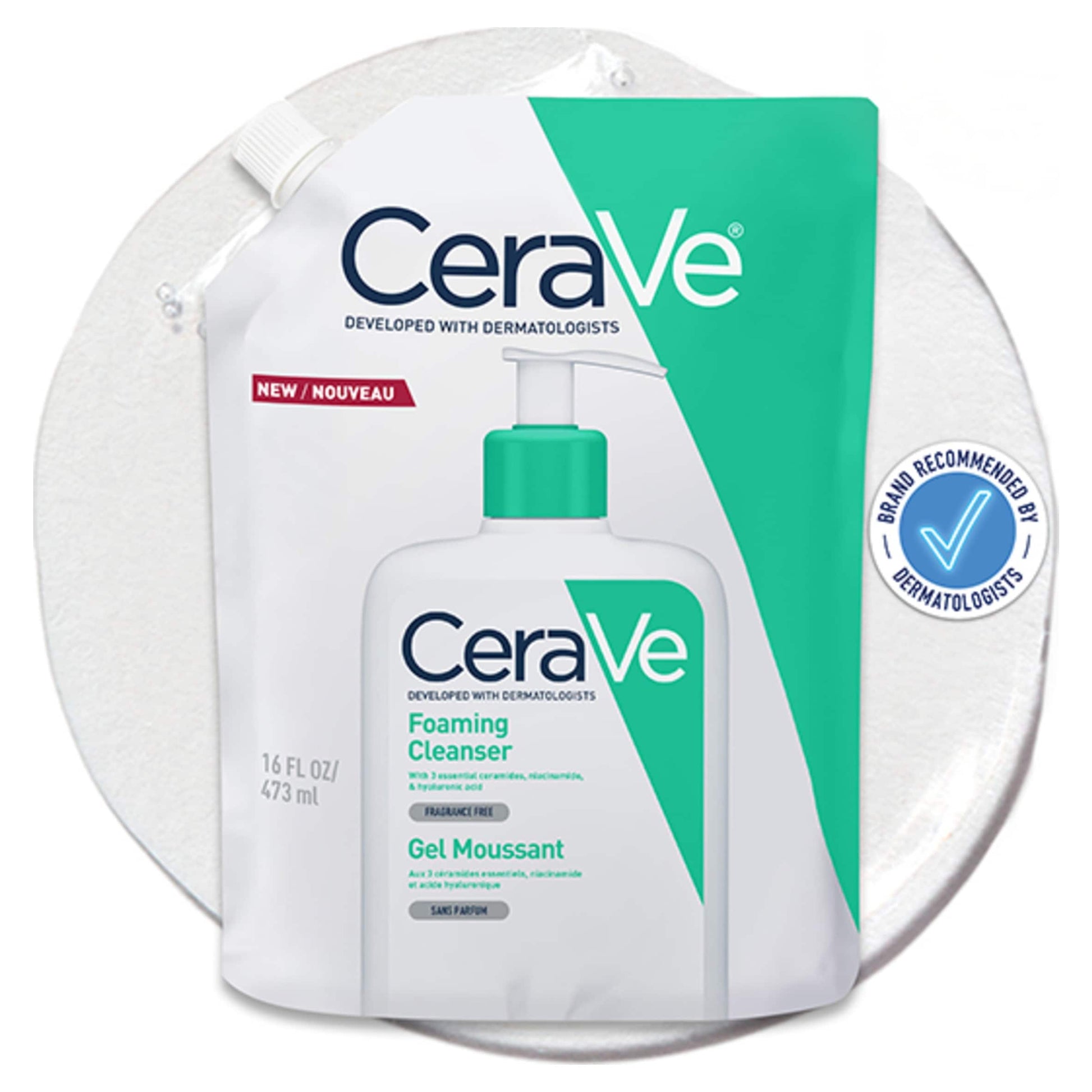 CeraVe Foaming Cleanser Refill 473ml — image 1
