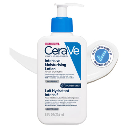 CeraVe Intensive Moisturising Lotion with 5% Hydro-Urea for Very Dry, Itchy Skin 236ml — image 1