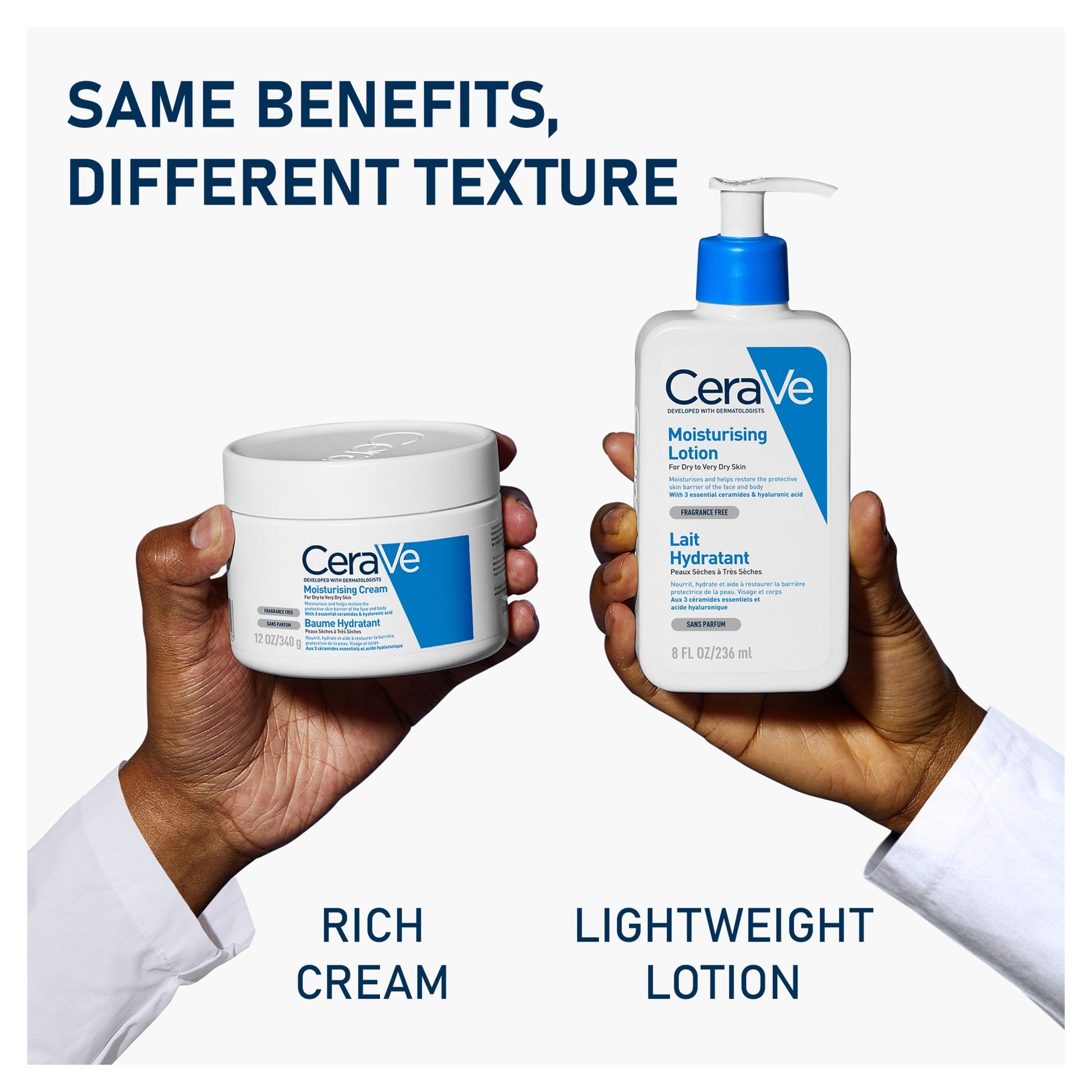 CeraVe Moisturising Cream Pot with Hyaluronic Acid & Ceramides for Dry to Very Dry Skin 454g​ — image 4