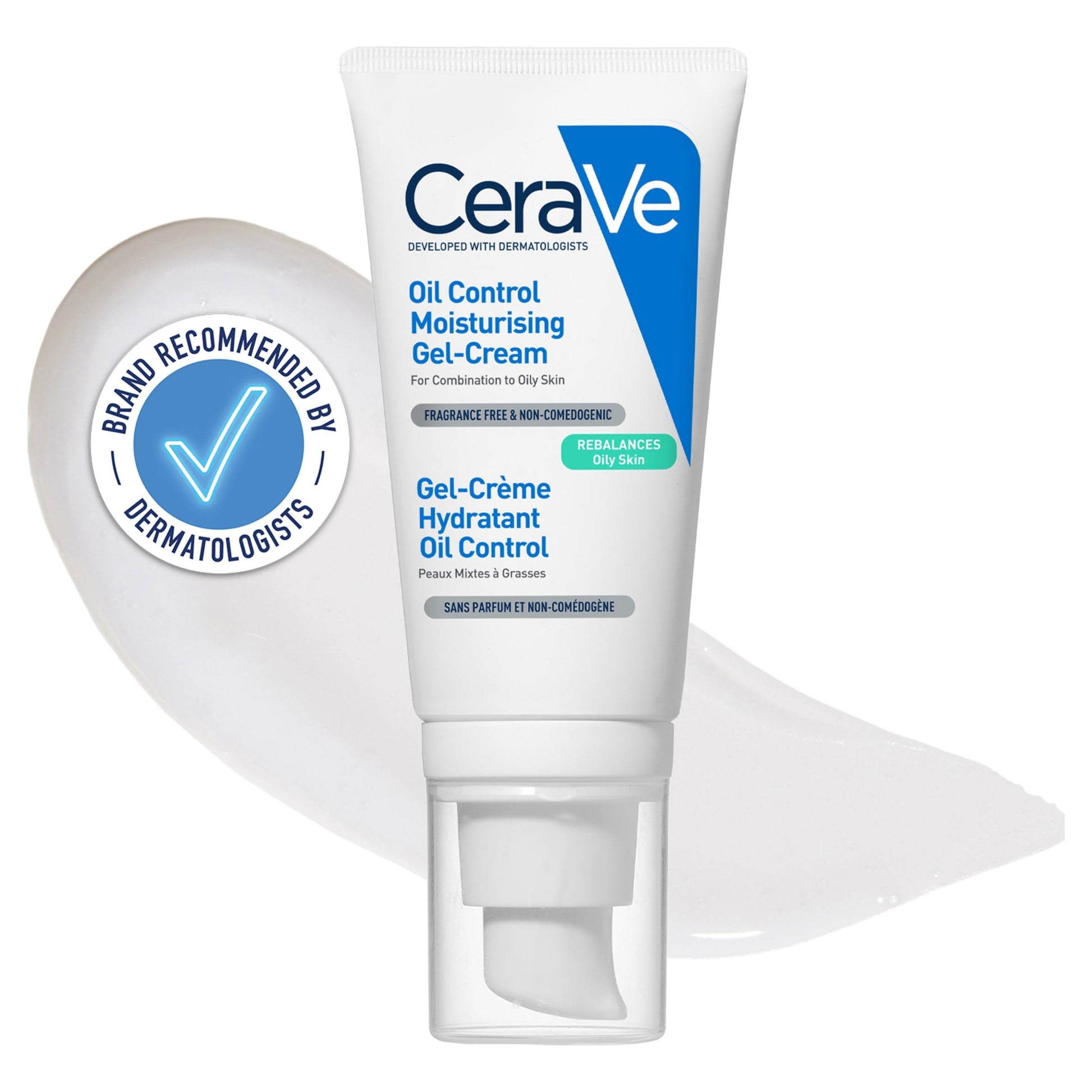 CeraVe Oil Control Moisturising Gel-Cream For Combination and Oily Skin 52ml — image 1