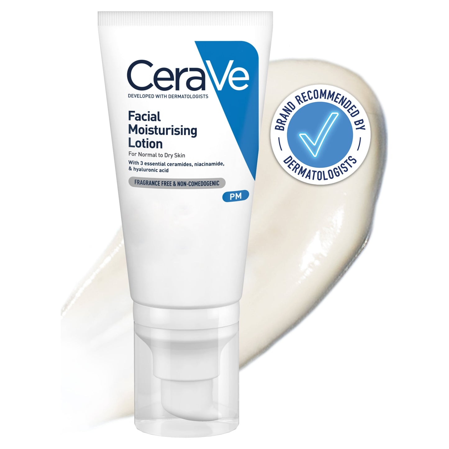 CeraVe PM Facial Moisturising Lotion 52ml — image 1