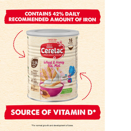 Cerelac Honey & Wheat Baby Food 12Mths 400G — image 2