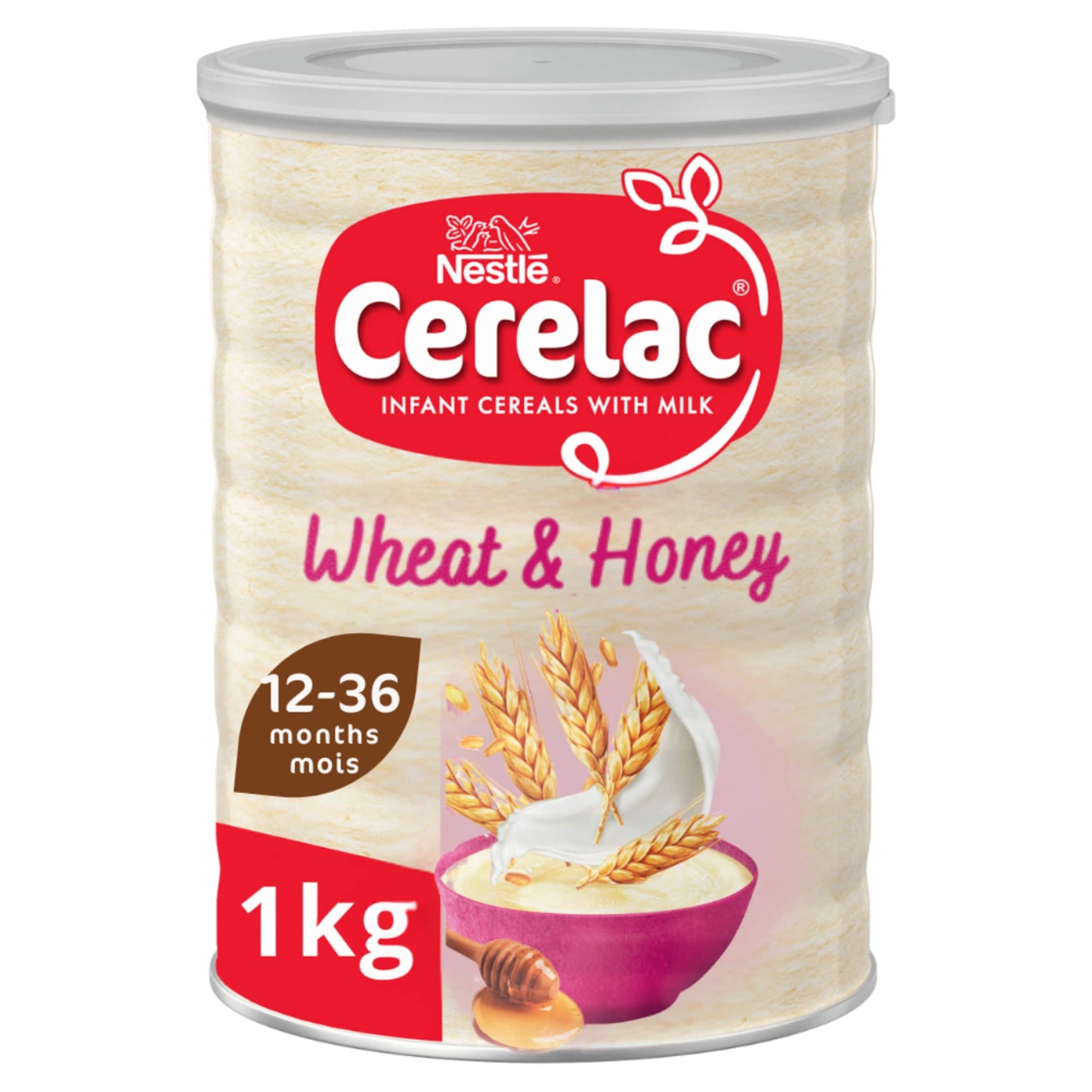 Cerelac Infant Cereals With Milk Honey & Wheat 12+ Months 1kg — image 1