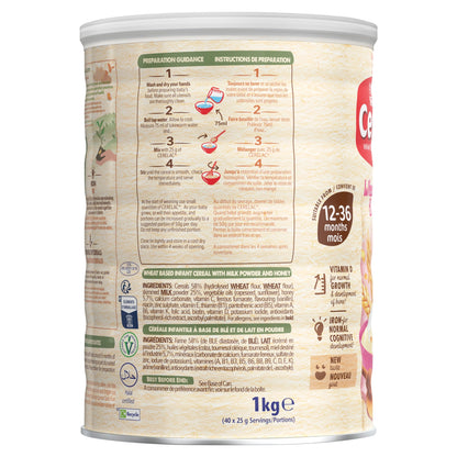 Cerelac Infant Cereals With Milk Honey & Wheat 12+ Months 1kg — image 5