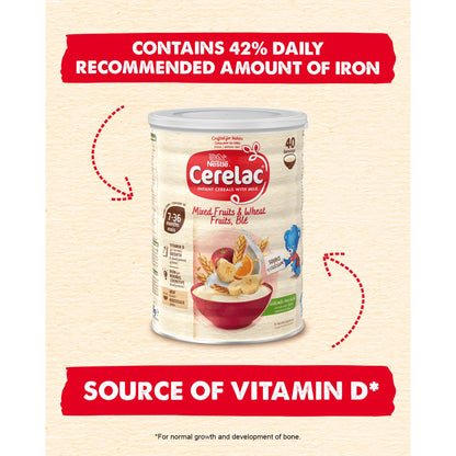 Cerelac Infant Cereals With Milk Mixed Fruits & Wheat 7+ Months 1kg — image 3